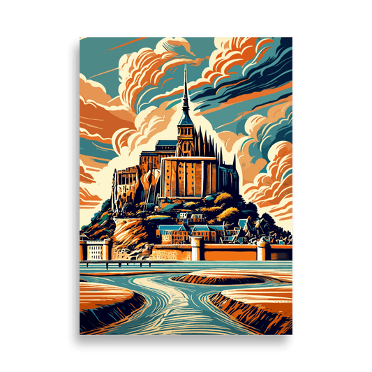 Affiche Mont-Saint-Michel