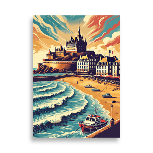 Affiche Saint-Malo